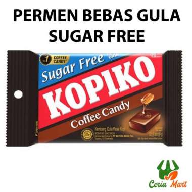 Permen Bebas Gula Kopiko Sugar Free Aman Diabetes Rendah Kalori