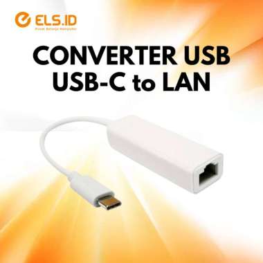Converter USB Type-C to LAN / Ethernet RJ45