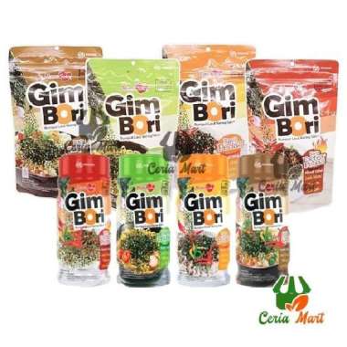 Mama Suka Gimbori Rumput Laut Tabur Pouch 60 gr Mamasuka Abon Nori 30g Pedas Botol