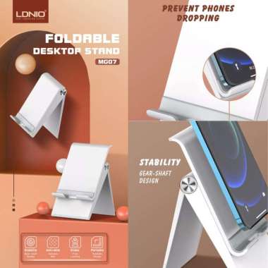 LDNIO MG07 Mobile Phone Holder Tablet Stand Dudukan HP Tablet Android