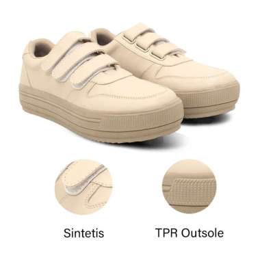 Garage Sepatu Casual Wanita H 8006 Brand Sepatu Formal Kuliah Kerja Hangout Trendi Berkualitas Warna