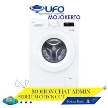 Mesin Cuci LG 7kg, Front Loading Inverter FB1207S6W