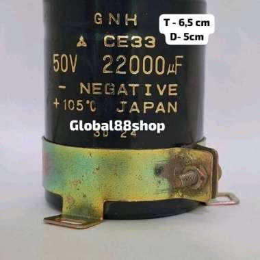 ELCO ECO ELKO KAPASITOR CAPACITOR 22000uf/50v 22000uf 50v 22000 50 JAPAN