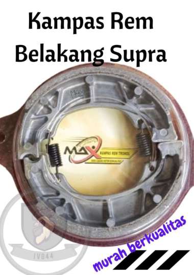 kampas rem belakang supra fit supra x100