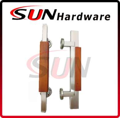 Gagang Handle Tarikan Pintu Tarung Rumah Kotak Kayu Kuro Jati Persegi Handel Kupu Kupu Stainless Chr