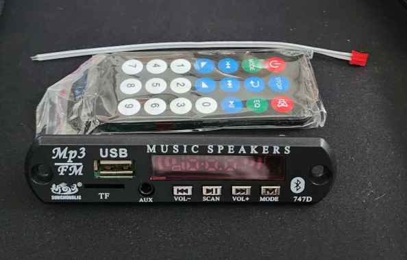 Modul MP3 Bluetooth Dgn Radio FM USB Kit Pemutar Lagu