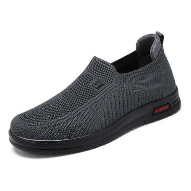 Sepatu Slip On Import FORFASHION Sepatu Import Pria Sekolah Kuliah Sepatu Murah Import 40 Abu