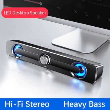 SADA Bluetooth 5.0 Soundbar Speaker Home Theater HiFi Stereo 3W