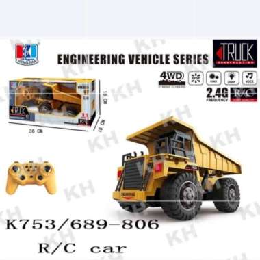 Mainan Mobil Dump Truk Rc Truk Angkut Pasir