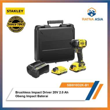 Stanley Brushless Impact Driver SBI810D2K-B1