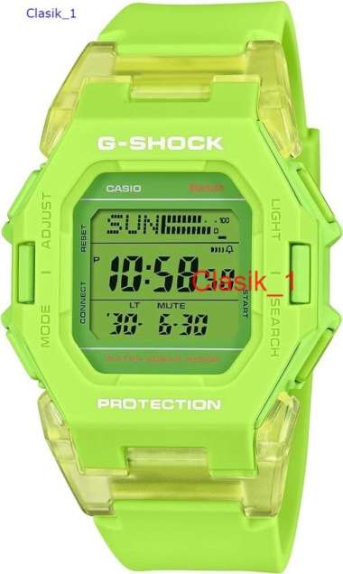 Original 100%!! Casio G-SHOCK GD-B500S-3DR Jam Tangan Pria Digital Bluetooth GSHOCK GD-B500S-3 GDB50