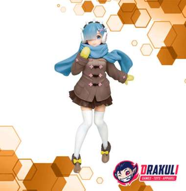 Taito Precious Figure Re: Zero Rem Winter Coat Ver. Renewal