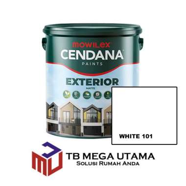 Mowilex Cendana Exterior White 101 5 Kg | Cat Decorative Tembok Eksterior
