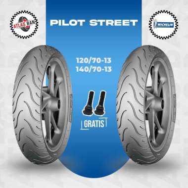 Paket Ban Tubles Motor NMAX MICHELIN PILOT STREET 120/70 - 140/70 R 13