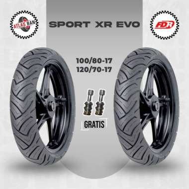 Paket Ban Motor Sport FDR SPORT XR EVO 100/80 - 120/70 Ring 17