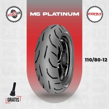 Ban Motor CORSA M5 PLATINUM 110/80 Ring 12 Tubeless
