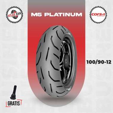 Ban Depan Motor HONDA NEW SCOOPY CORSA M5 PLATINUM 100/90 Ring 12