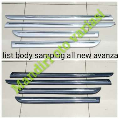 LIST BODY PINTU SAMPING ALL NEW AVANZA LIST CHROME Terbaik