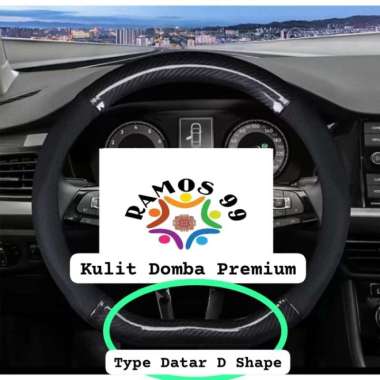Yaris TRD 2012 Cover Stir Mobil Carbon Flat Bawah Datar D Shape Kulit Terbaik