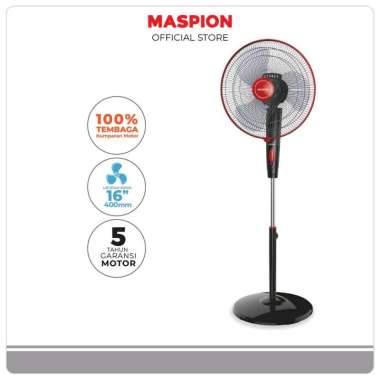 MASPION Kipas Angin Berdiri Stand Fan 16 Inchi EX-174S Garansi Resmi