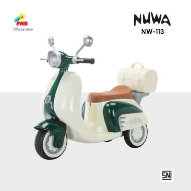 Mainan Anak Motor Aki Nuwa NW113 – PMB Toys Hijau