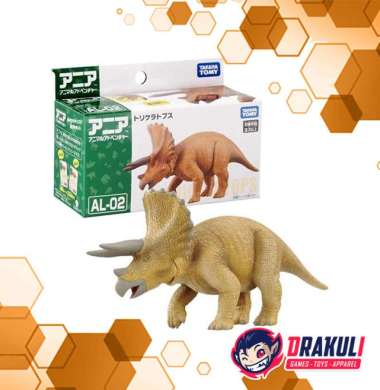Toys Takara Tomy Ania AL-02 Triceratops