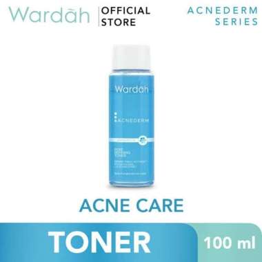 SORZKA WARDAH ACNEDERM SERIES FACE WASH TONER MOISTURIZER ACNE SPOT MURAH SEMARANG ACNE TONER 100 ML