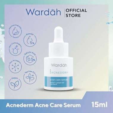 SORZKA WARDAH ACNEDERM SERIES FACE WASH TONER MOISTURIZER ACNE SPOT MURAH SEMARANG ACNE SERUM 15 ML