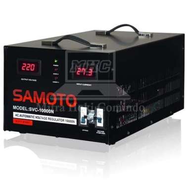 STABILIZER 10.000VA 10KVA STABILIZER SAMOTO SVC-10KVA 10.000VA 10KVA