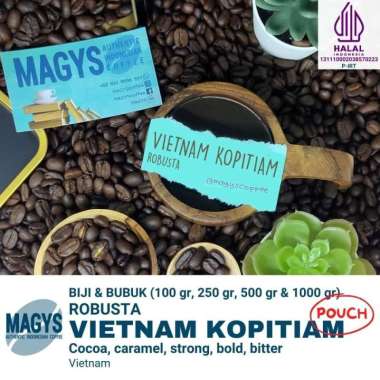 Robusta Vietnam Drip Kopi Tiam kopitiam Biji Bubuk Medium 500 gr