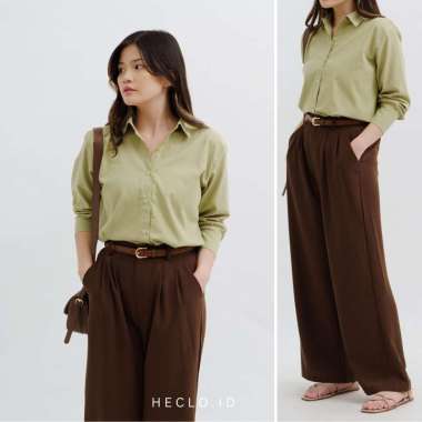 HECLO.ID - Arla Cotton Shirt Mint