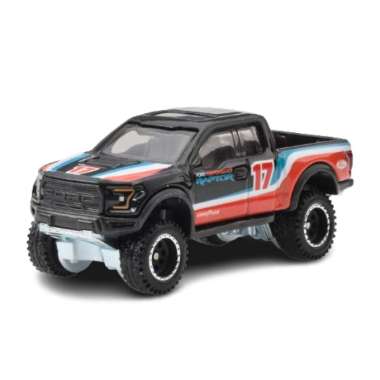 Hotwheels Premium 2-Pack Twin Pack HBL96 Mobil Jip Pickup Truck Ford Bronco R & 17 Ford F-150 Raptor
