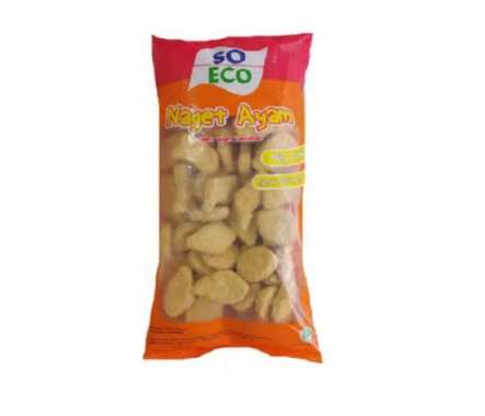 SO ECO CHICKEN NUGGET 1KG NAGET AYAM HALAL CARTON (6PCS)