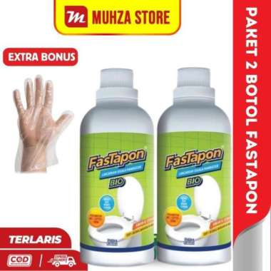 MZ ( 2 PCS ) Fastapon bio cairan anti sumbat dan mampet wc toilet