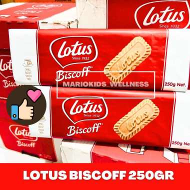 Lotus Biscoff Biscuit 32pcs - 250gr