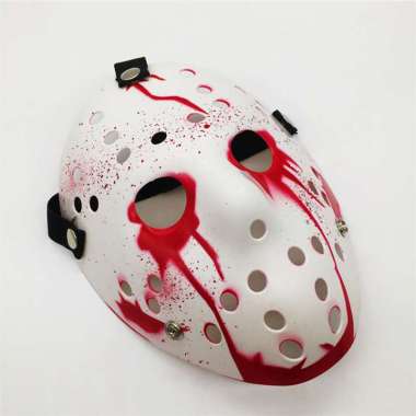 Topeng Halloween Mask Friday The 13th Bloody Jason Topeng Hantu Topeng SEram
