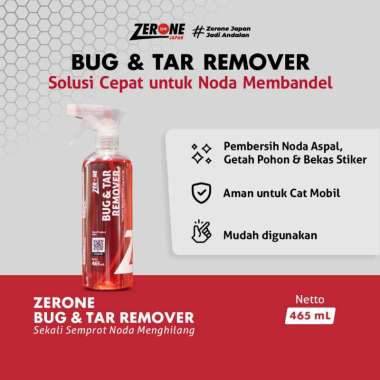 [ PEMBERSIH NODA ASPAL AMPUH ] Zerone Bug & Tar Remover Pembersih Noda Aspal Noda Stiker Menempel pa