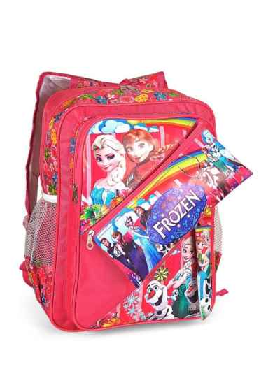 tas anak perempuan usia sekolah Tk Sd Motif Frozen Fre Wadah pensil CB