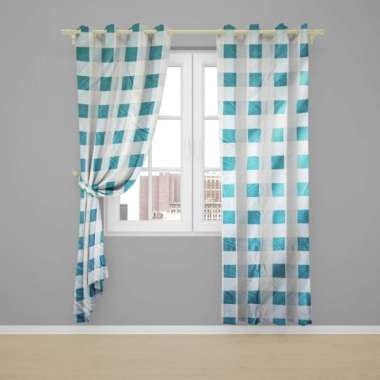 Gorden Jendela Gorden Pintu minimalis size L120cm X T225cm smokering K LP L120xT200cm GreenBox