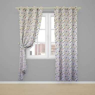 Gorden Jendela Gorden Pintu minimalis size L120cm X T225cm smokering K LP L120xT225cm Triwhite