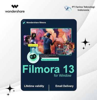 Wondershare Filmora 13 Original License Key Resmi Mac Prepetual