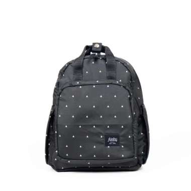 Tas Ransel mini Flashy Larbert Hitam Segitiga