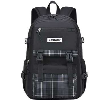 Tas Ransel Sekolah Anak Motif ZM BABY Tas Ransel Anak Perempuan - Hitam Hitam