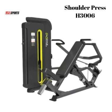 alat fitness shoulder press H3006 DHZ equipment fitness import