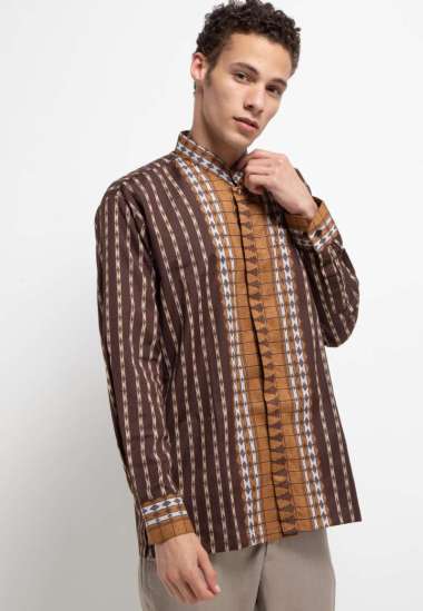 Adikusuma Koko Pria Tenun Songket 972075038 - Cokelat M