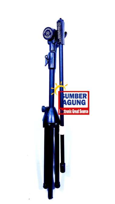 Stand Mic Panjang Maruni Tongkat Mik Microphone Lantai Berdiri 1.5M Tinggi Bisa Diatur