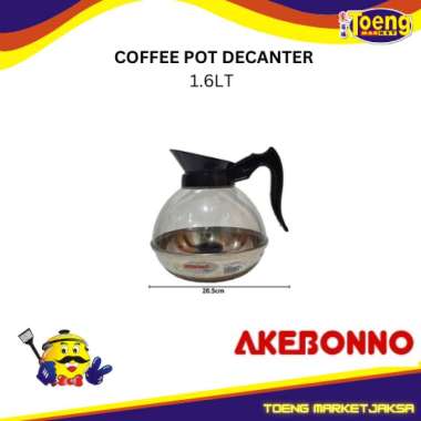 COFFEE POT DECANTER 1.6LT TY-CP180 #01576/LT-CF403 AKEBONNO