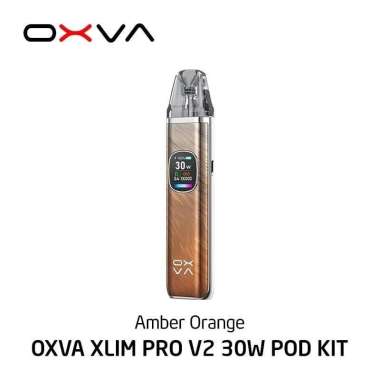 OXVA Xlim PRO 2 30W 1300mAh Pod Kit V2 Xlim Pro2 Authentic by Oxva Tech Amber Orange