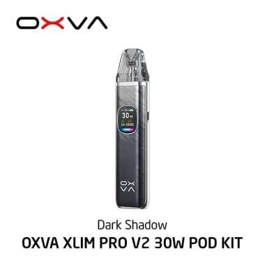 OXVA Xlim PRO 2 30W 1300mAh Pod Kit V2 Xlim Pro2 Authentic by Oxva Tech Dark Shadow