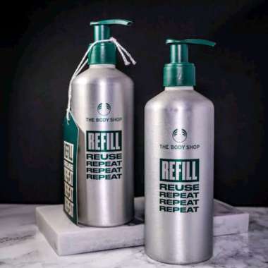 The Body Shop Shower Gel 300ml Refill Reuse Repeat Moringa